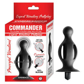 COMMANDER EXPERT VIBRATING BUTTPLUG-BLACK
